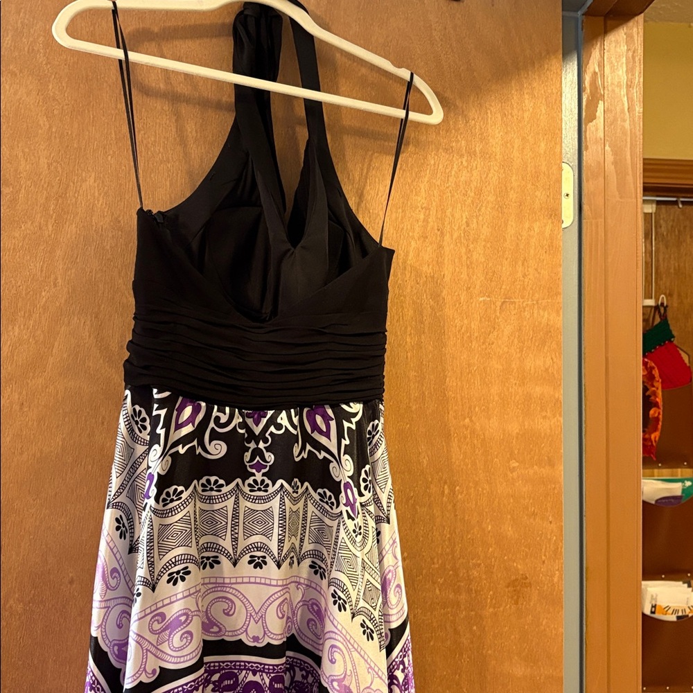 Signature by Sangria Halter dress, size 12 - Picture 3 of 4